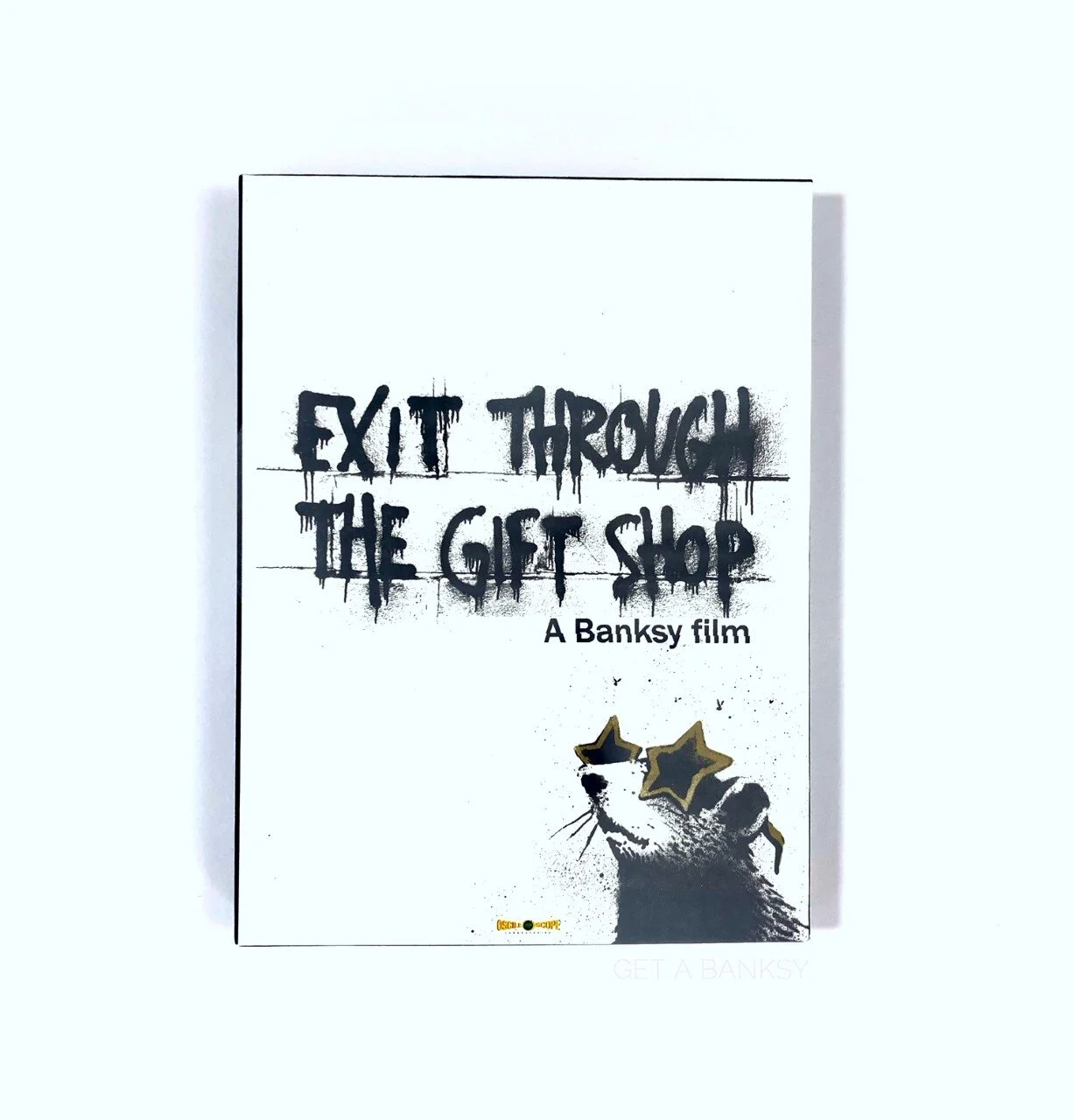 バンクシー　EXIT THROUGH THE GIFT SHOP ポスター　額入 Exit Through the Gift Shop 額入りポスター - アンティーク
